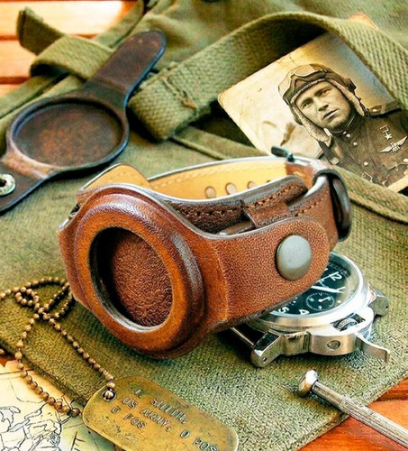 Cinturino orologio pelle
