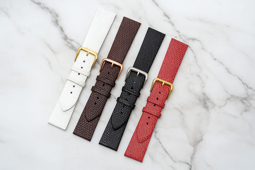 Cinturino orologio pelle fatto