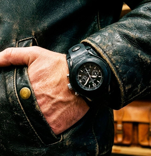 Cinturino orologio pelle - , nera